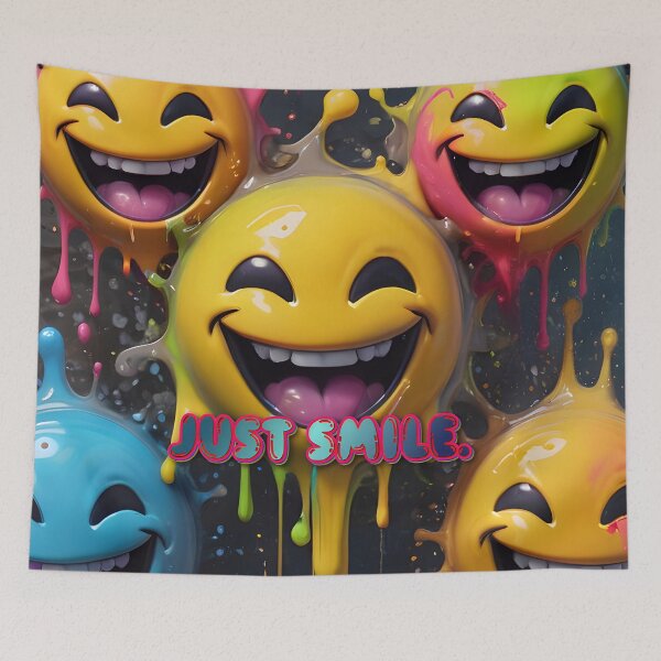 Item preview, Just Smile Smiley Face designed and sold by TheArtOfPat.