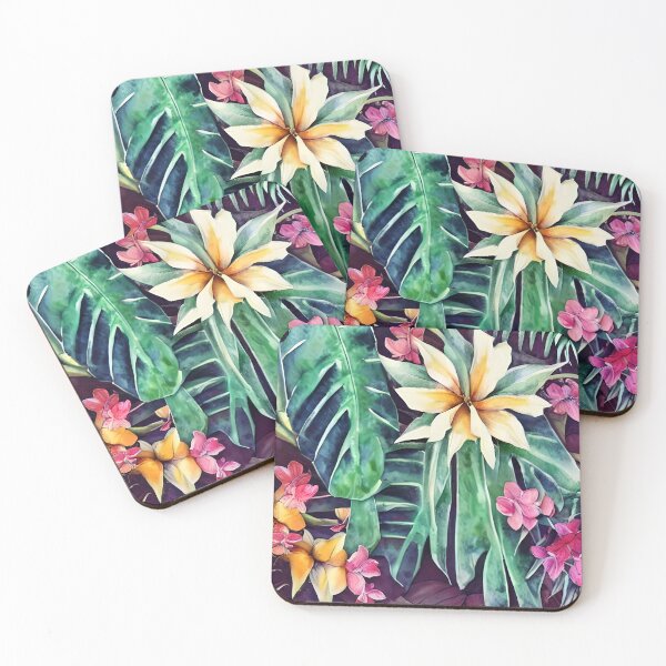 Item preview, Tropical Mystical Watercolor Graphic with Hyper Realistic Details designed and sold by artycraftylady.