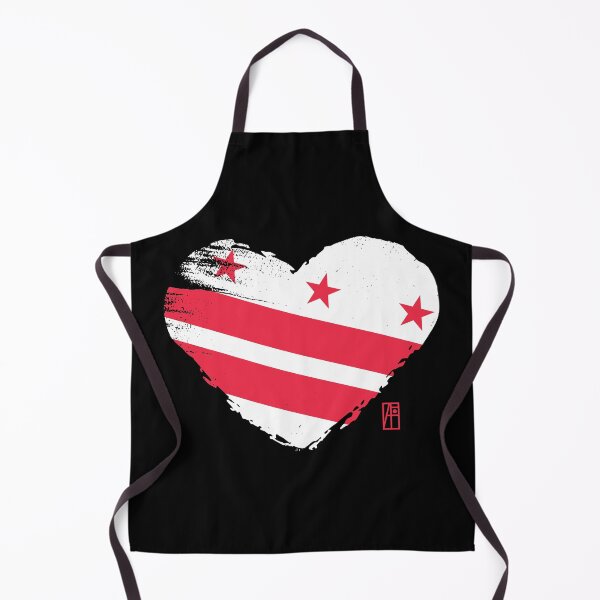 Item preview, U.S. State - I Love District of Columbia - District of Columbia Flag designed and sold by ArtProjectShop.