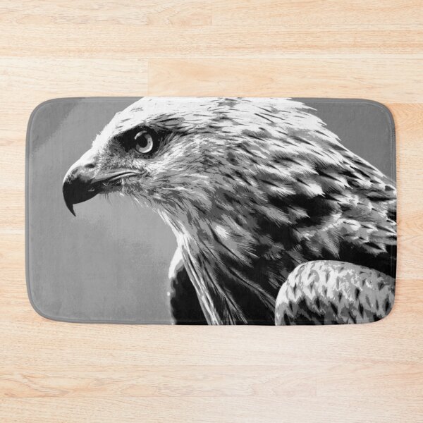 Item preview, Black and White Hawk  designed and sold by KingdomWildlife.