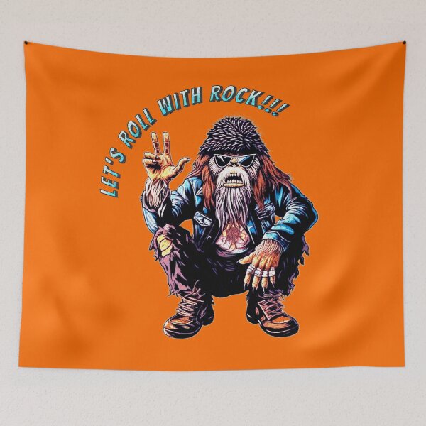 Item preview, Rock On Bigfoot Sasquatch Loves Rock And Roll Sunglasses On designed and sold by nicksvp.