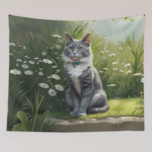 Item preview, Mina, a captivating cat. designed and sold by ade-datt.