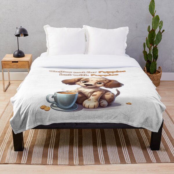 Item preview, Coffee with Cute Puppies  designed and sold by Promoc.