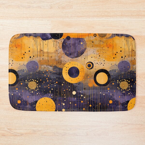 Item preview, Abstract Art With Circles & Paint Splatters designed and sold by GiveMeMood.