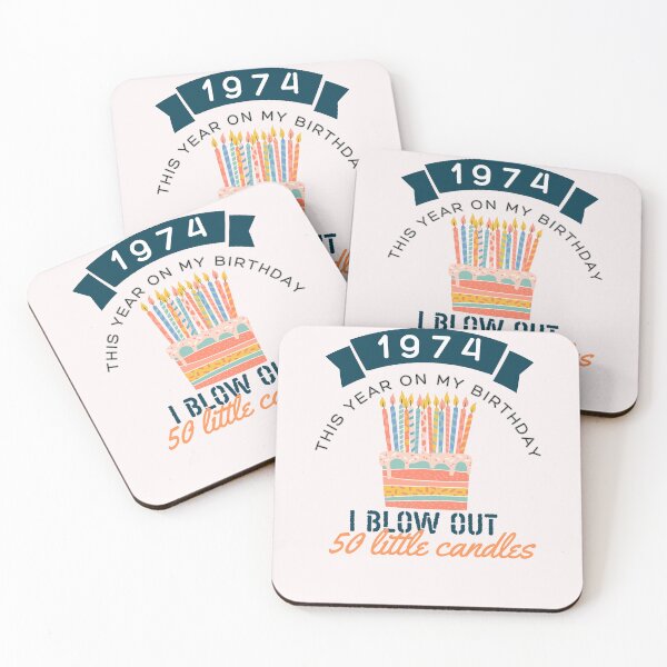 Item preview, 1974: 50th Birthday, Let's Celebrate Together! designed and sold by TeeAauthenticF.