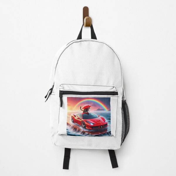 Item preview, Ferrari Adrift: Cat on Board Ready for Adventure designed and sold by Bittor18.