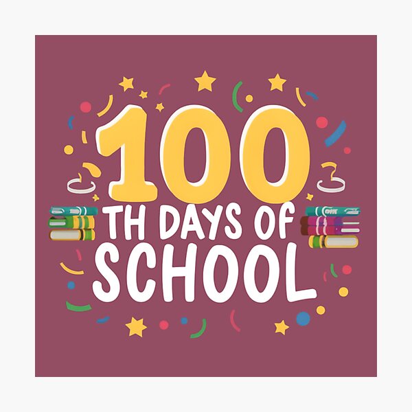 Item preview, 100th Day Of School  designed and sold by Sloganshirt.