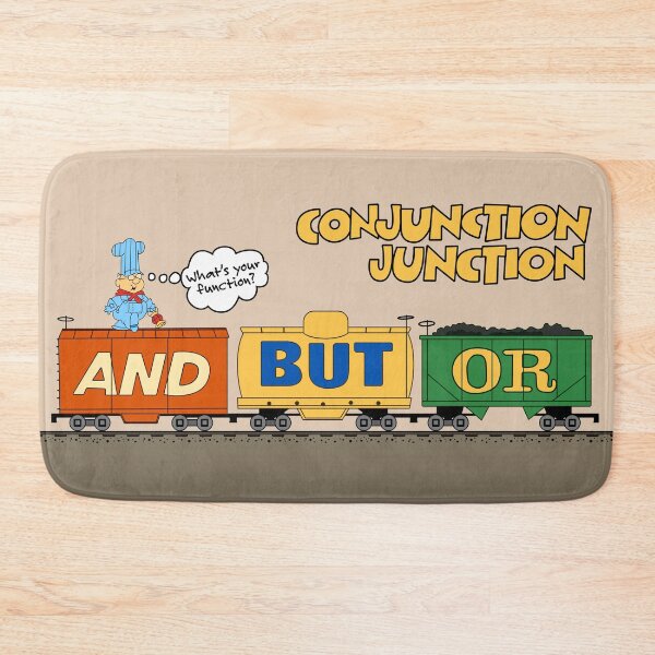 Item preview, School House Rocks: Conjunction Junction And, But, Or designed and sold by john-ki.
