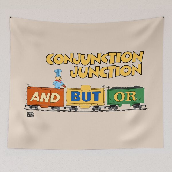 Item preview, School House Rocks: Conjunction Junction And, But, Or designed and sold by john-ki.
