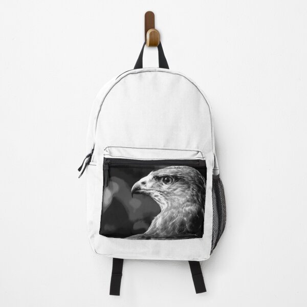 Item preview, Black and White Hawk Bird of Prey designed and sold by KingdomWildlife.