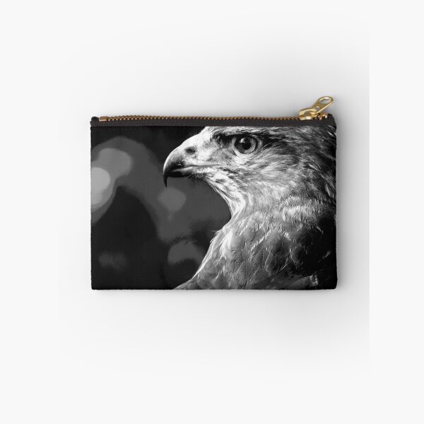 Item preview, Black and White Hawk Bird of Prey designed and sold by KingdomWildlife.