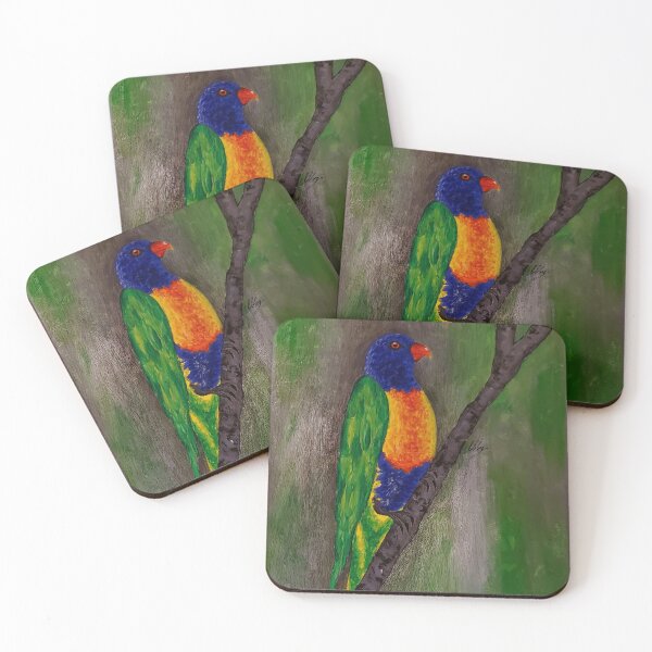 Item preview, Rainbow Lorikeet designed and sold by Blaze Obscura Artistry.