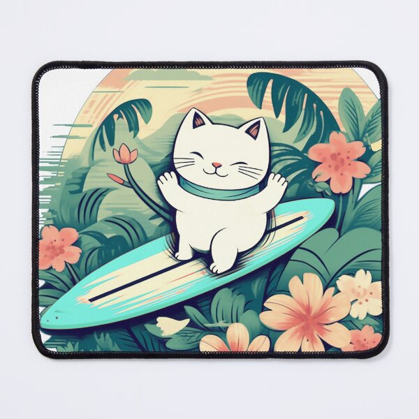 Item preview, Tropical Lucky Cat designed and sold by Kona Cat Creationz.