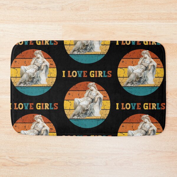 Item preview, Love Girls - Simple Aesthetic Art For Valentines Day designed and sold by Raccoon's World.