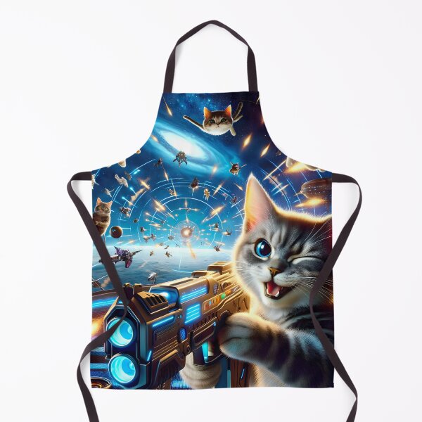 Item preview, Kitty Commando - Space Avenger designed and sold by ai-depot.