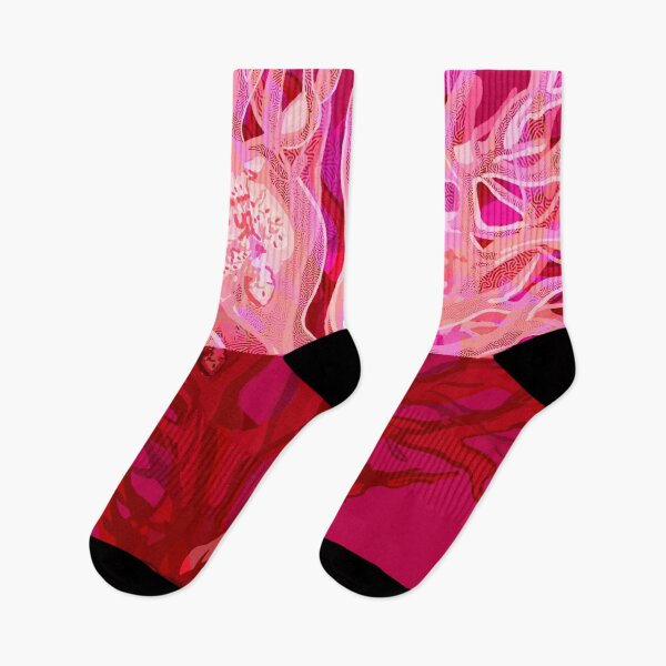 Item preview, Attention grabbing ocean coral abstract art. designed and sold by Meteryards.