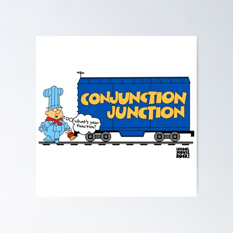 School House Rocks: Conjunction Junction Sticker