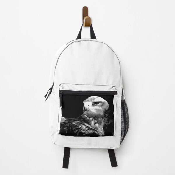 Item preview, Black and White Bird of Prey - Hawk  designed and sold by KingdomWildlife.