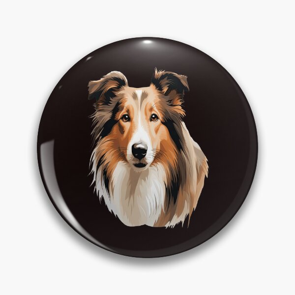 Item preview, Collie Pet Dog Owner Watercolor Full Face Art Design Gift designed and sold by fantasticdesign.