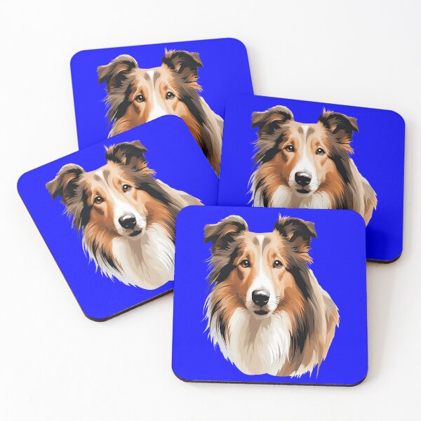 Item preview, Collie Pet Dog Owner Watercolor Full Face Art Design Gift designed and sold by fantasticdesign.