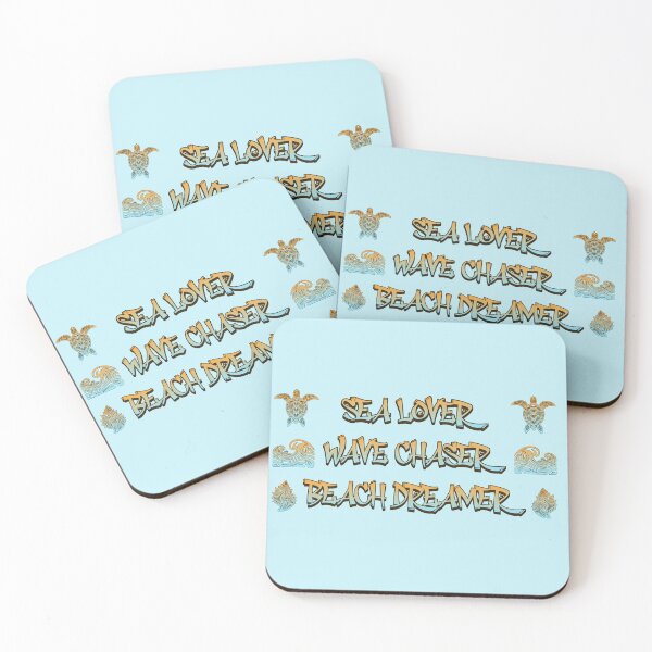 Item preview, Sea Lover, Wave Chaser, Beach Dreamer designed and sold by AnalajiaDesigns.