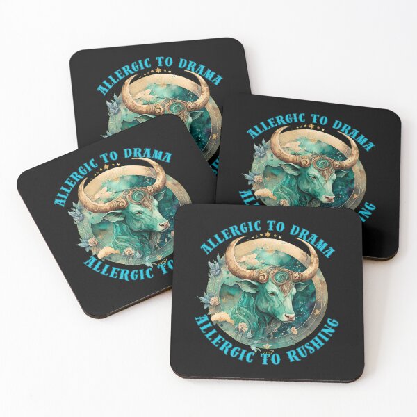 Item preview, Allergic To Drama, Allergic To Rushing. taurus birthday designed and sold by ZodiacWonders.
