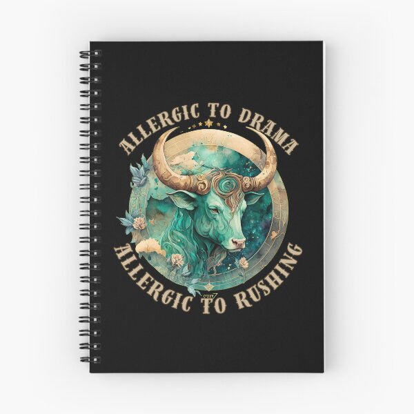 Item preview, Allergic To Drama, Allergic To Rushing. taurus horoscope designed and sold by ZodiacWonders.