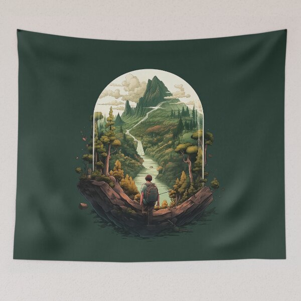 Item preview, Hiker's Mountain designed and sold by Muggers-Inc.