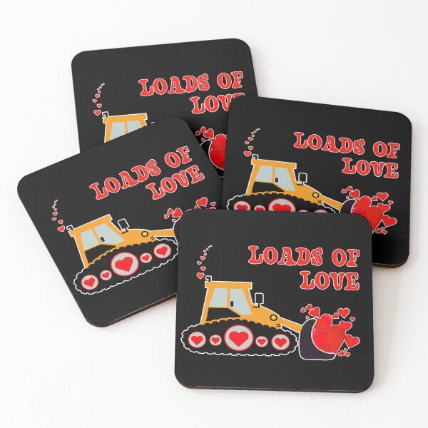 Item preview, Loads Of Love Toddler Valentine's Excavator  designed and sold by Chmielayka.