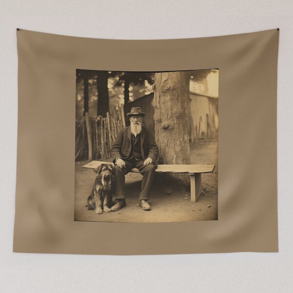 Item preview, Old Pic of Old Man and Old Dog designed and sold by Samuelsboro.