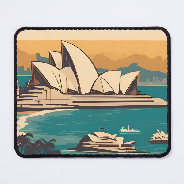 Item preview, Sydney Australia Vintage Travel Art designed and sold by HamzaStore15.