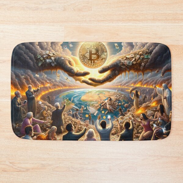 Item preview, The Bitcoin Rapture IV designed and sold by ai-depot.