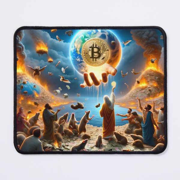 Item preview, The Bitcoin Rapture II designed and sold by ai-depot.