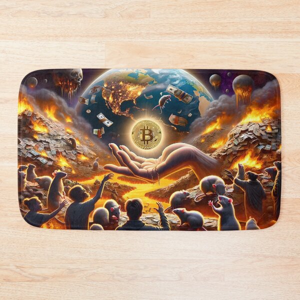 Item preview, The Bitcoin Rapture designed and sold by ai-depot.