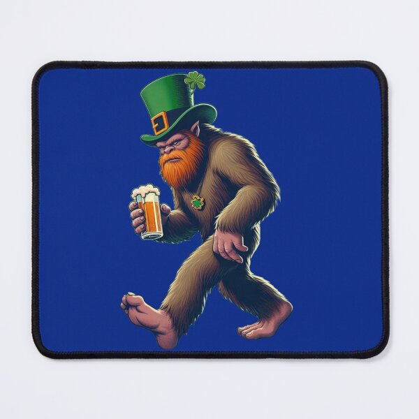 Item preview, St. Patricks Day Sasquatch designed and sold by Gubgubsdesigns.