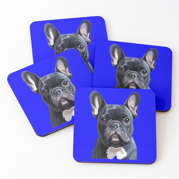Item preview, French Bulldog Pet Dog Owner Watercolor Full Face Art Design. designed and sold by fantasticdesign.