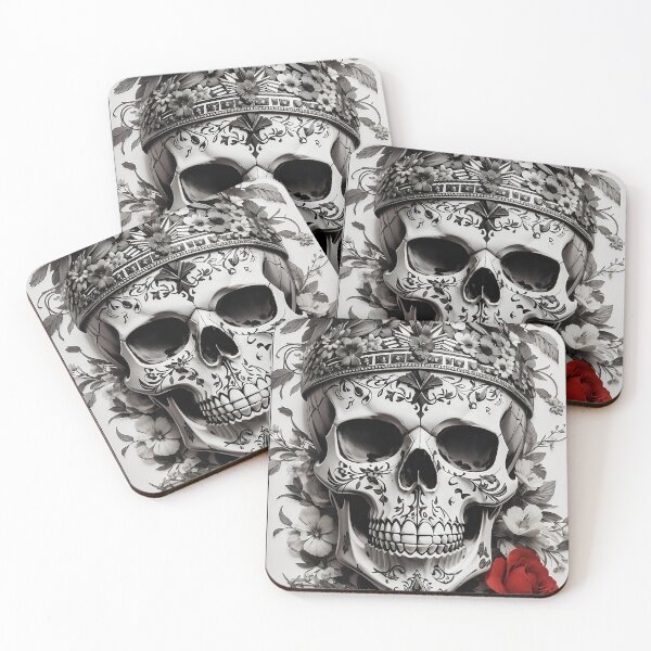 Item preview, Ace of skull designed and sold by NebulaWhimsy.