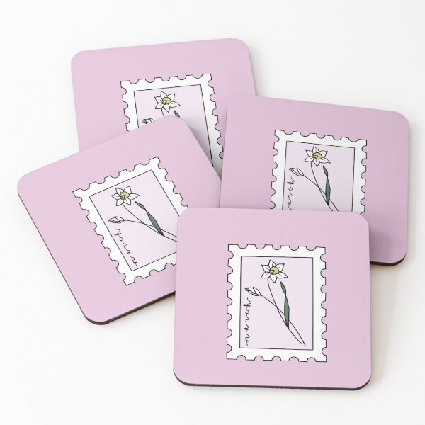 Item preview, March Birth Month Stamp designed and sold by LindseyBezold.