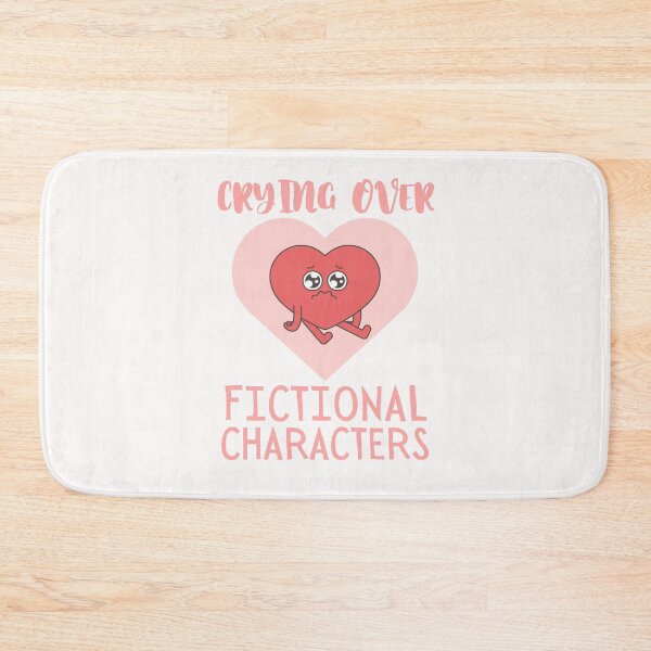 Item preview, Crying over fictional characters, cute kawaii heart crying designed and sold by BritishDelights.