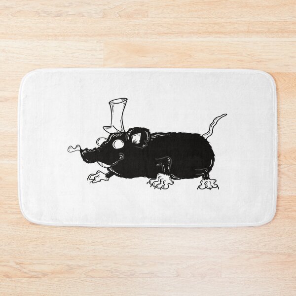 Item preview, mouse with black and white hat designed and sold by sendalunar.