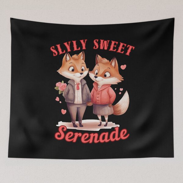 Item preview, Slyly Sweet Serenade. fox head designed and sold by FoxVibes.