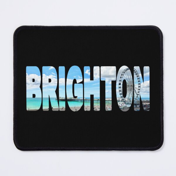 Item preview, BRIGHTON - England Palace Pier and Wheel designed and sold by Adam Gormley.