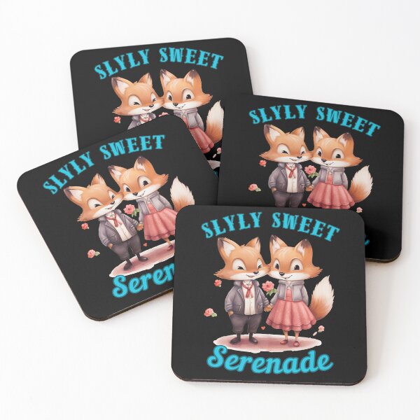 Item preview, Slyly Sweet Serenade. vintage fox designed and sold by FoxVibes.