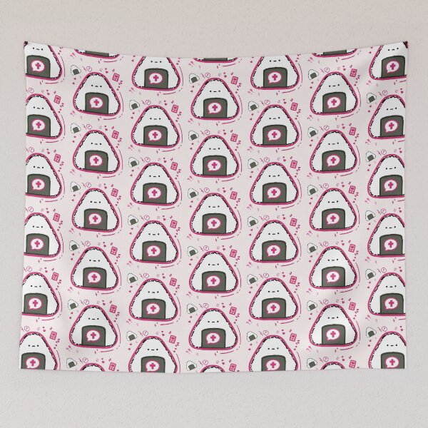 Item preview, Kawaii Conversation onigiri doctor nurse designed and sold by modesaphy.