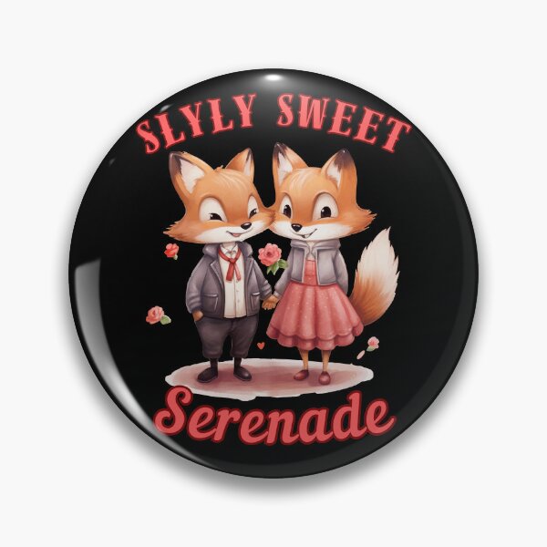 Item preview, Slyly Sweet Serenade. retro fox designed and sold by FoxVibes.