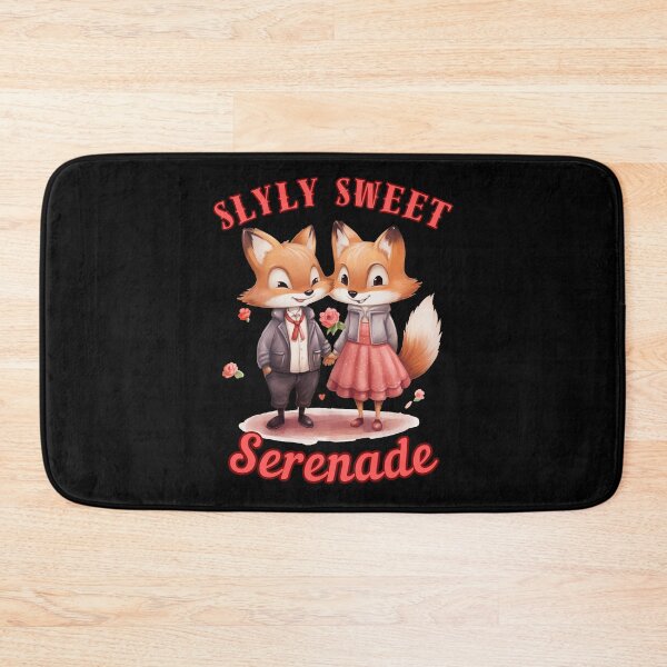 Item preview, Slyly Sweet Serenade. retro fox designed and sold by FoxVibes.