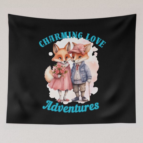 Item preview, Charming Love Adventures. fox face designed and sold by FoxVibes.
