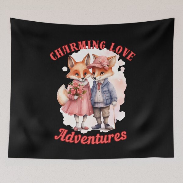Item preview, Charming Love Adventures. fox head designed and sold by FoxVibes.
