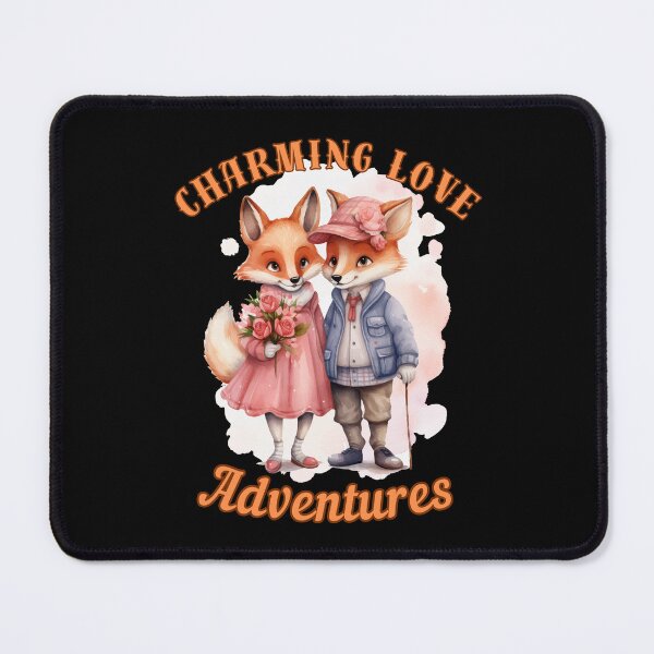 Item preview, Charming Love Adventures. fox portrait designed and sold by FoxVibes.