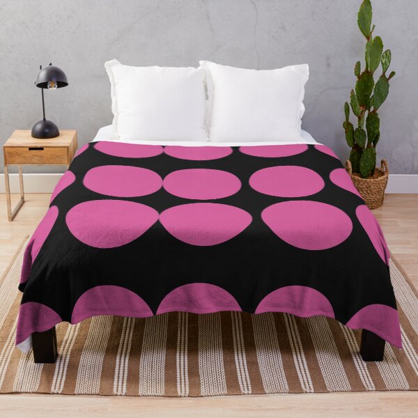 Item preview, Pink Abstract graphic art circle Print Pattern Comforter designed and sold by LLdreams.